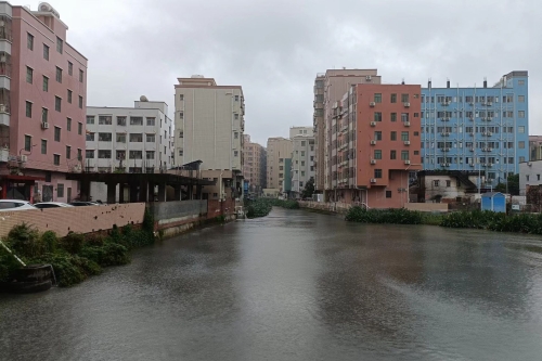深圳市宝安区水务局局长吴新锋到茅洲河项目调研